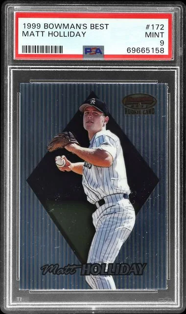 1999 Bowman's Best Matt Holliday #172 card image