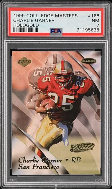 1999 Collector's Edge Masters Hologold Charlie Garner #168 card image