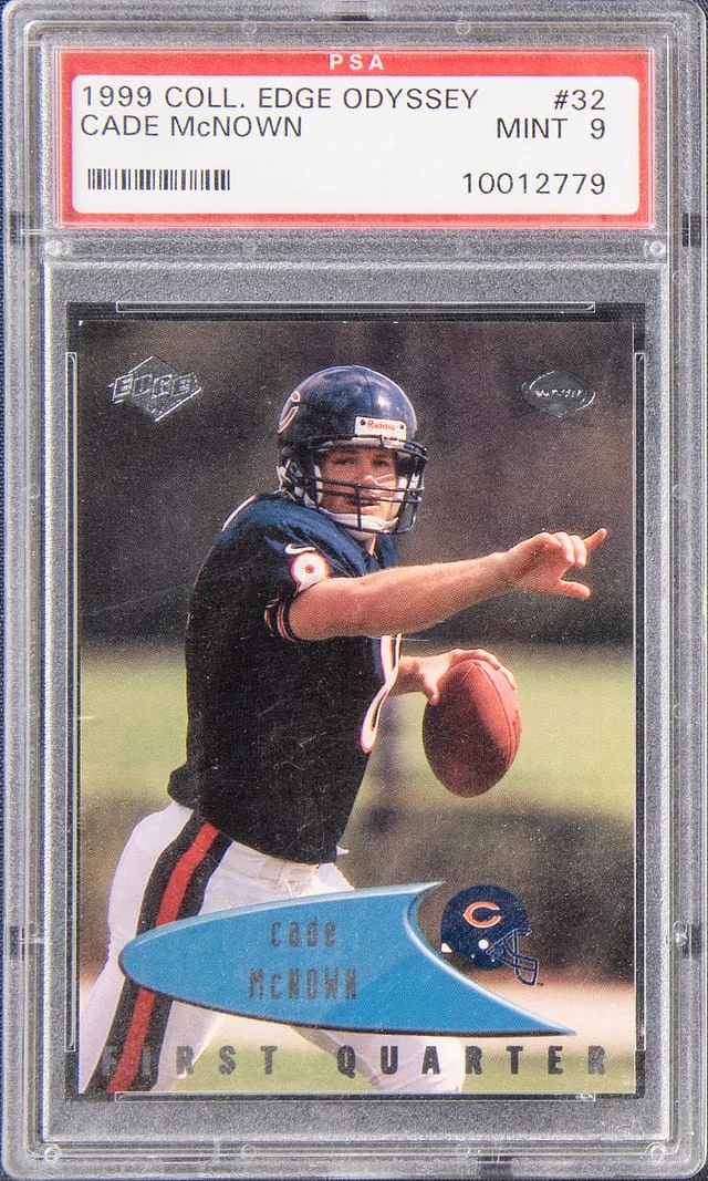 1999 Collector's Edge Odyssey Cade McNown #32 card image