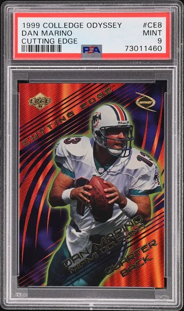 1999 Collector's Edge Odyssey Cutting Edge Dan Marino #CE8 card image