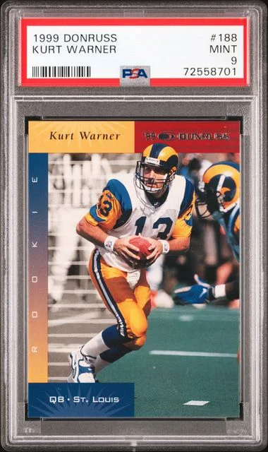 1999 Donruss Kurt Warner #188 card image