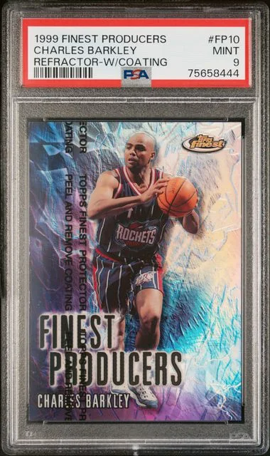 1999 Finest Charles Barkley Producers Refractor-W/Coating #Fp10 card image