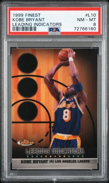 1999 Finest Kobe Bryant Leading Indicators Leading Indicators #L10 card image