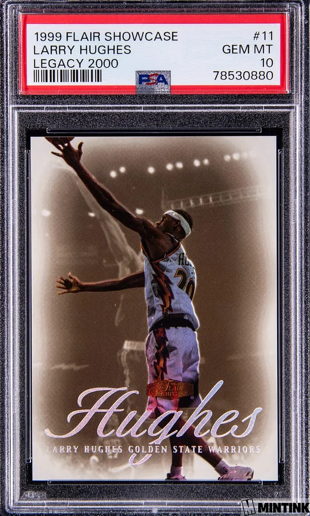 1999 Flair Showcase Larry Hughes Legacy 2000 #11 card image