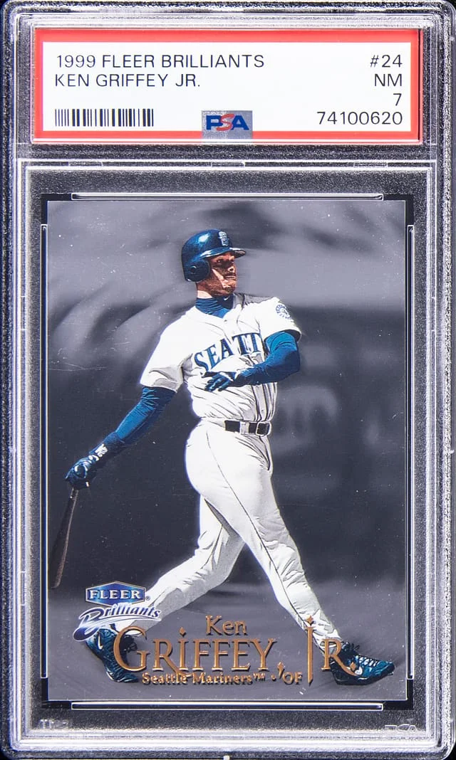 1999 Fleer Brilliants Ken Griffey Jr. #24 card image
