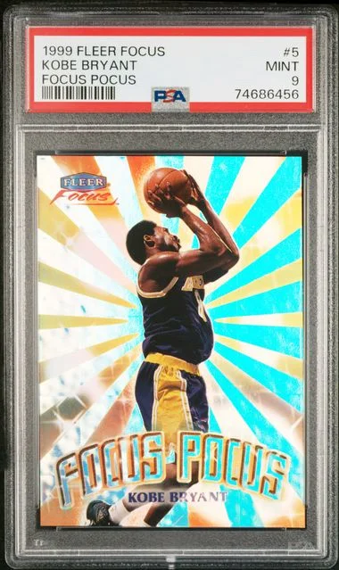 1999 Fleer Focus Kobe Bryant Focus Pocus #5 card image