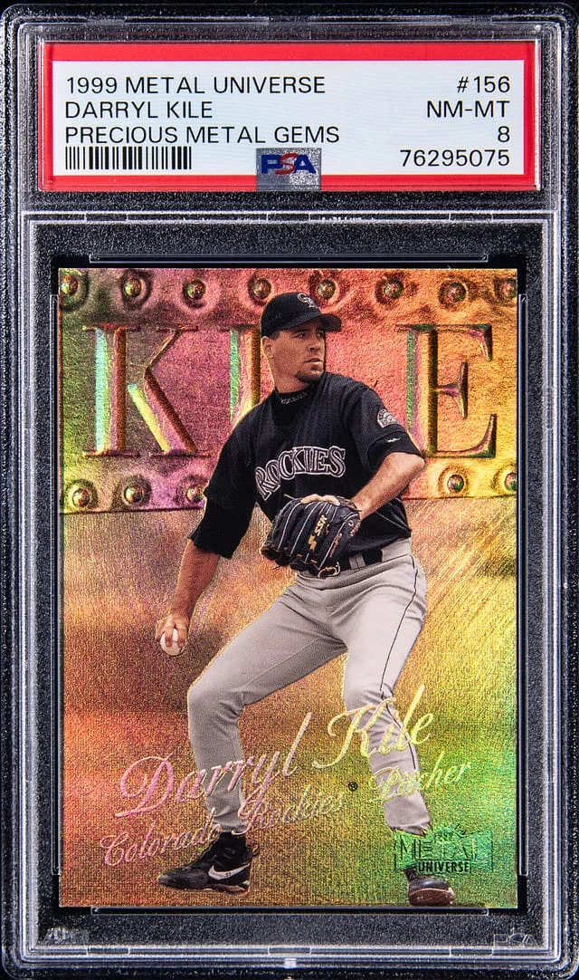 1999 Fleer Metal Universe Darryl Kile Precious Metal Gems #156 card image