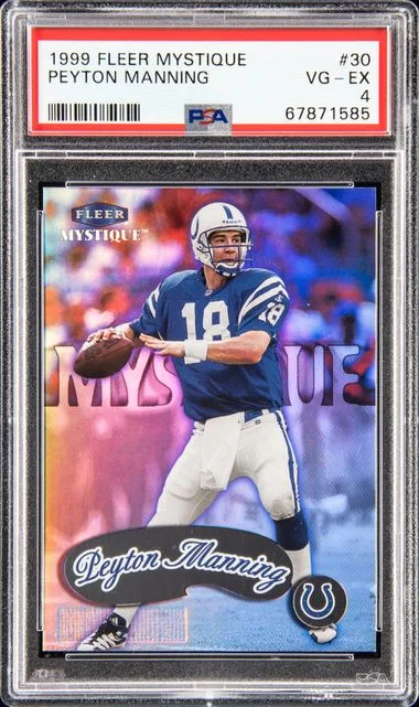 1999 Fleer Mystique Peyton Manning #30 card image