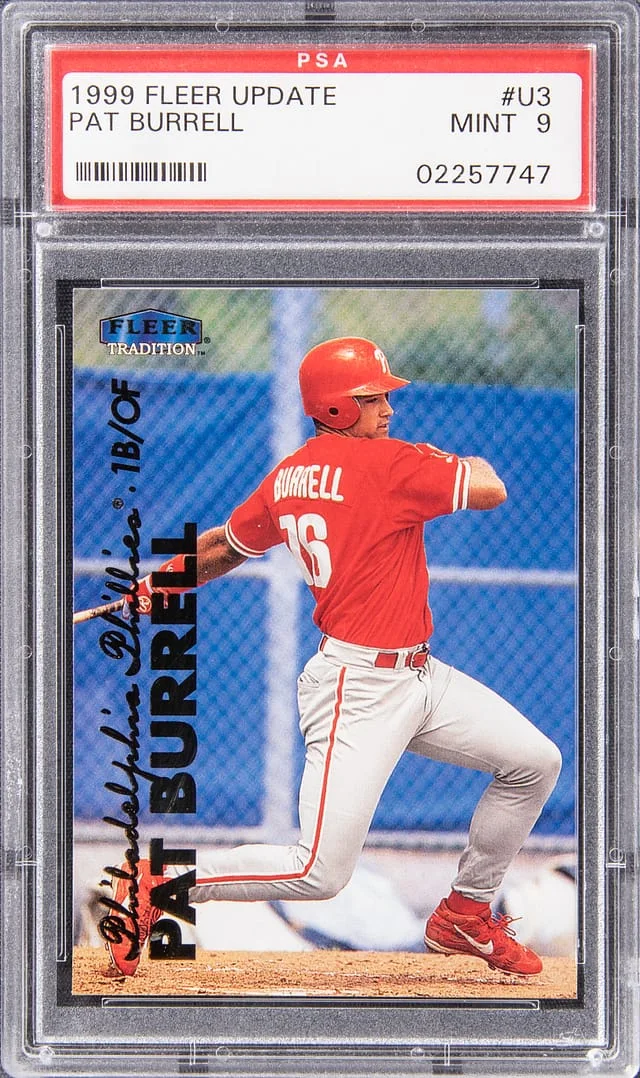 1999 Fleer Pat Burrell Update #U3 card image