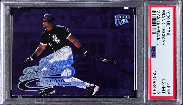 1999 Fleer Ultra Frank Thomas Masterpiece #64P card image