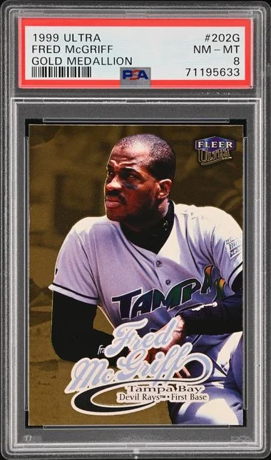 1999 Fleer Ultra Fred McGriff Gold Medallion #202G card image