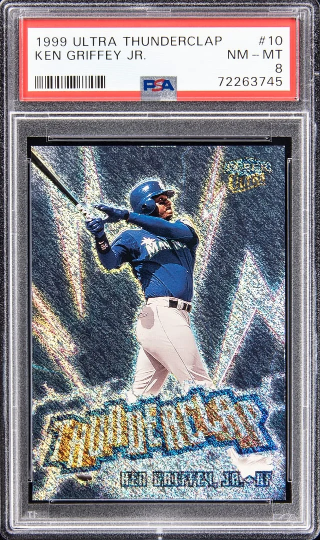1999 Fleer Ultra Ken Griffey Jr. Thunderclap #10 card image