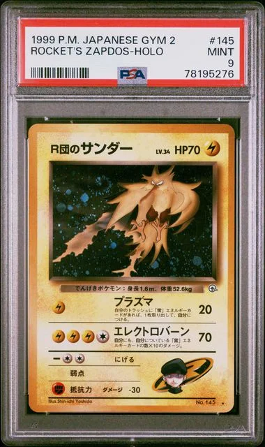 1999 Gym Challenge Rocket's Zapdos-Holo #145 card image