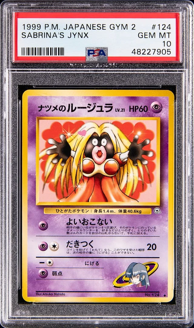 1999 Gym Challenge Sabrina's Jynx #124 card image