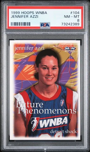 1999 Hoops Jennifer Azzi WNBA #104 card image