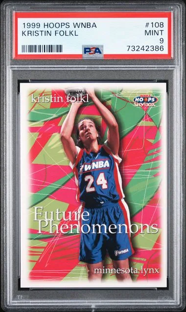 1999 Hoops Kristin Folkl WNBA #108 card image
