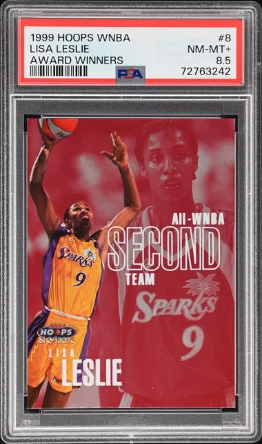 1999 Hoops Lisa Leslie WNBA Award Winners #8 card image