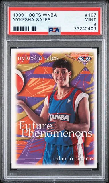 1999 Hoops Nykesha Sales WNBA #107 card image