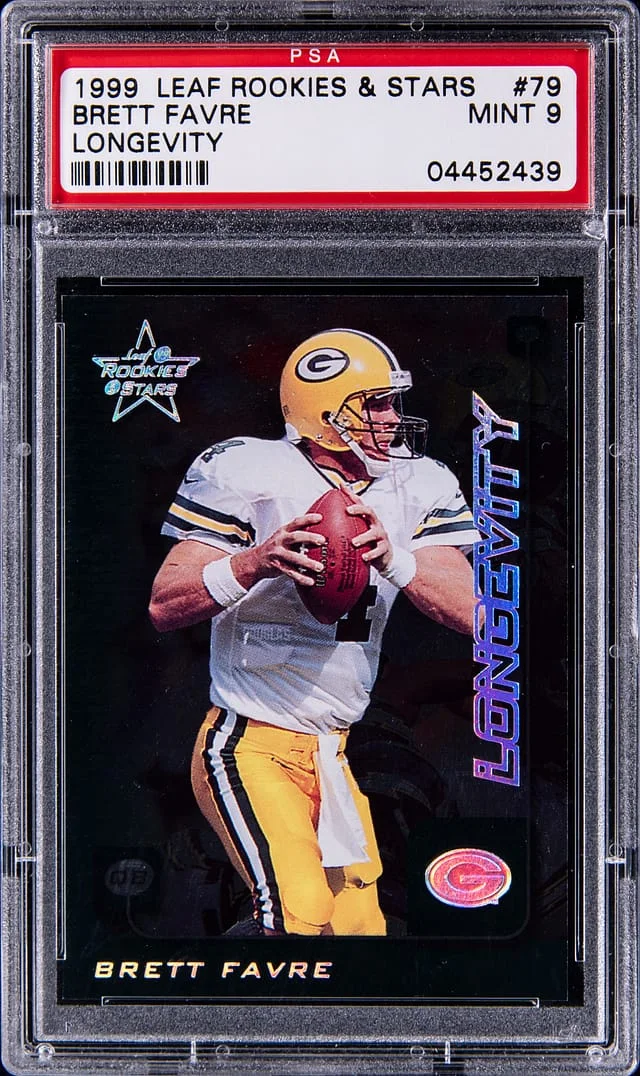 1999 Leaf Brett Favre Rookies and Stars Longevity #79 card image