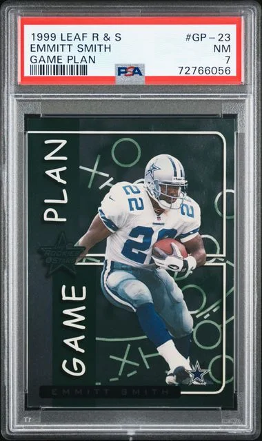1999 Leaf Rookies & Stars Emmitt Smith Game Plan #GP-23 card image