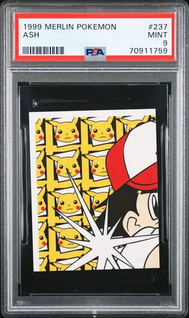 1999 Merlin Pokemon Ash #237 card image
