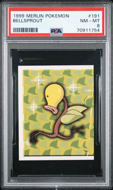 1999 Merlin Pokemon Bellsprout #191 card image