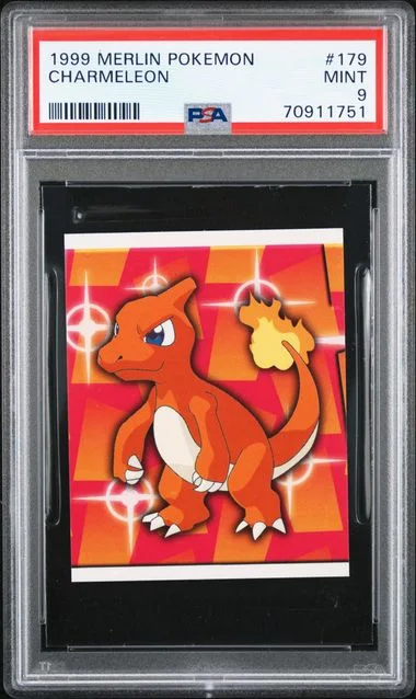 1999 Merlin Pokemon Charmeleon #179 card image