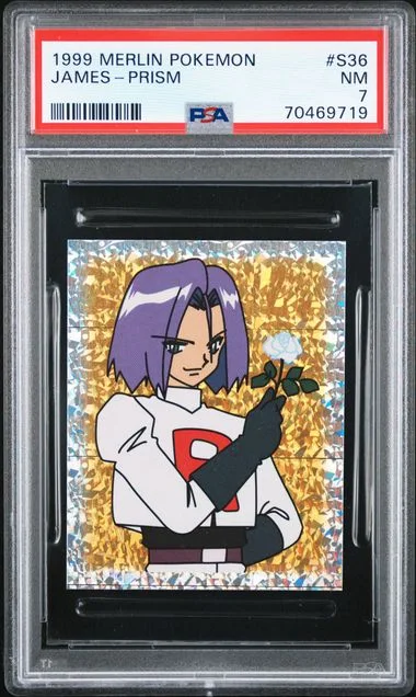 1999 Merlin Pokemon James-Prism #S36 card image