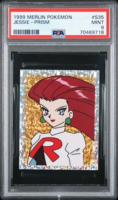 1999 Merlin Pokemon Prism Jessie #S35 card image