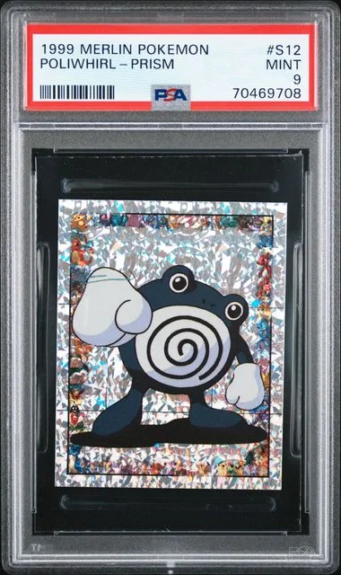 1999 Merlin Pokemon Prism Poliwhirl #S12 card image