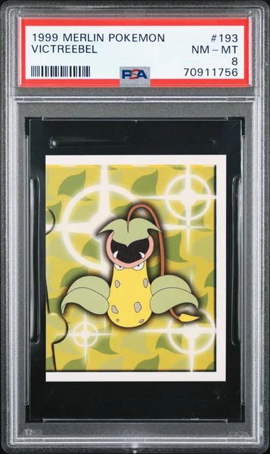 1999 Merlin Pokemon Victreebel #193 card image