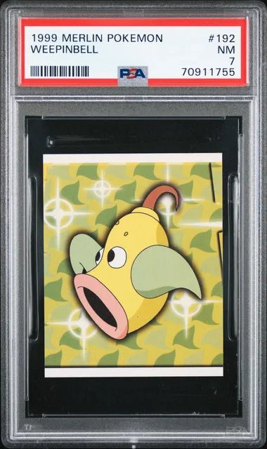 1999 Merlin Pokemon Weepinbell #192 card image