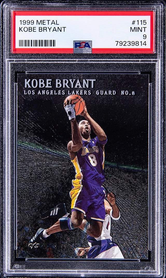 1999 Metal Kobe Bryant #115 card image