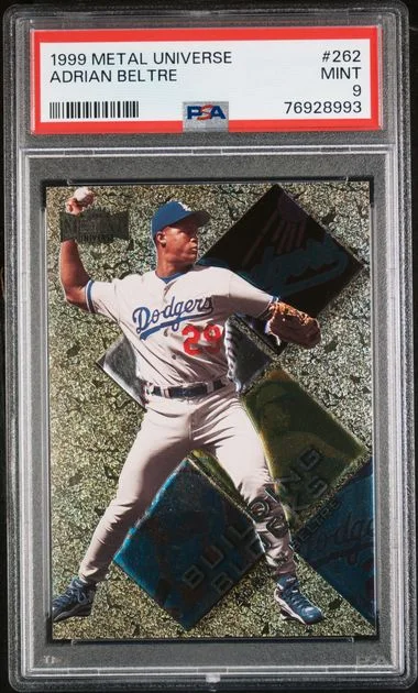 1999 Metal Universe Adrian Beltre #262 card image