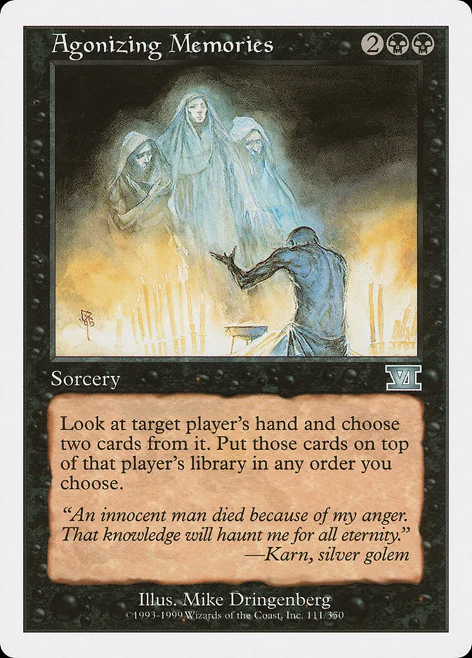1999 Classic Sixth Edition Agonizing Memories uncommon #111 uncommon card image
