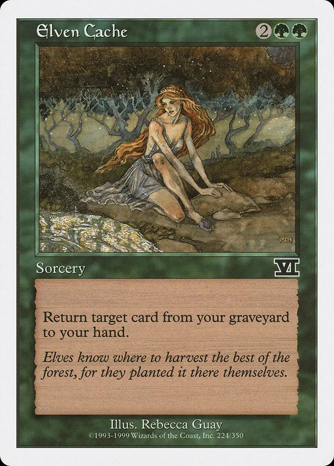1999 Classic Sixth Edition Elven Cache #224 common card image