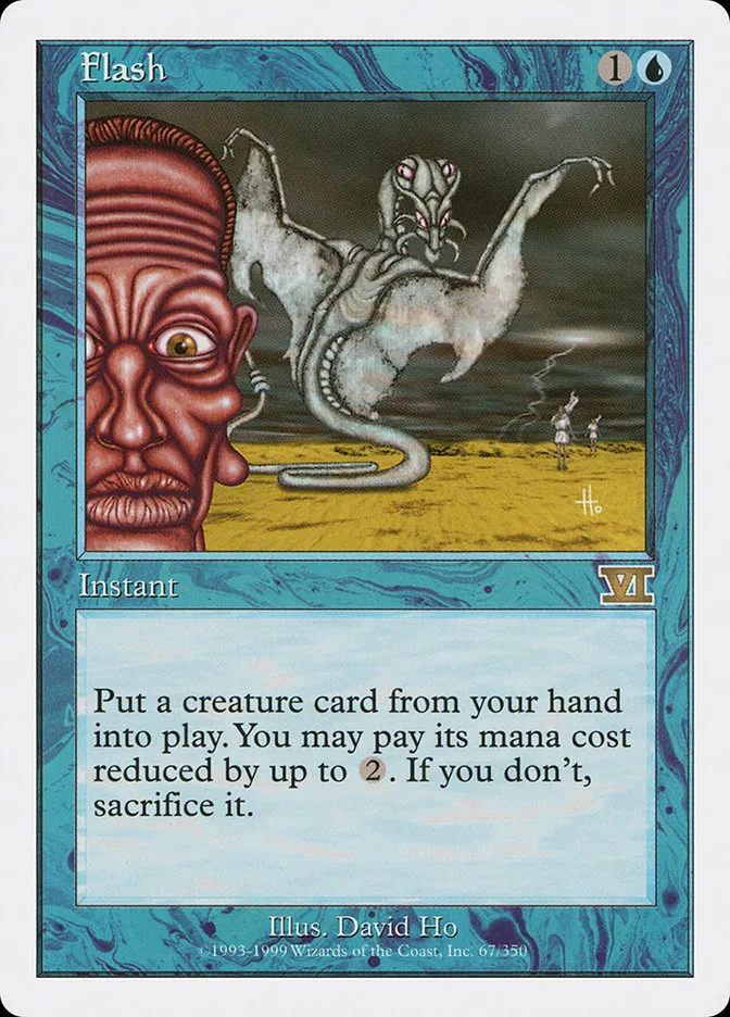 1999 Classic Sixth Edition Flash rare #67 rare card image