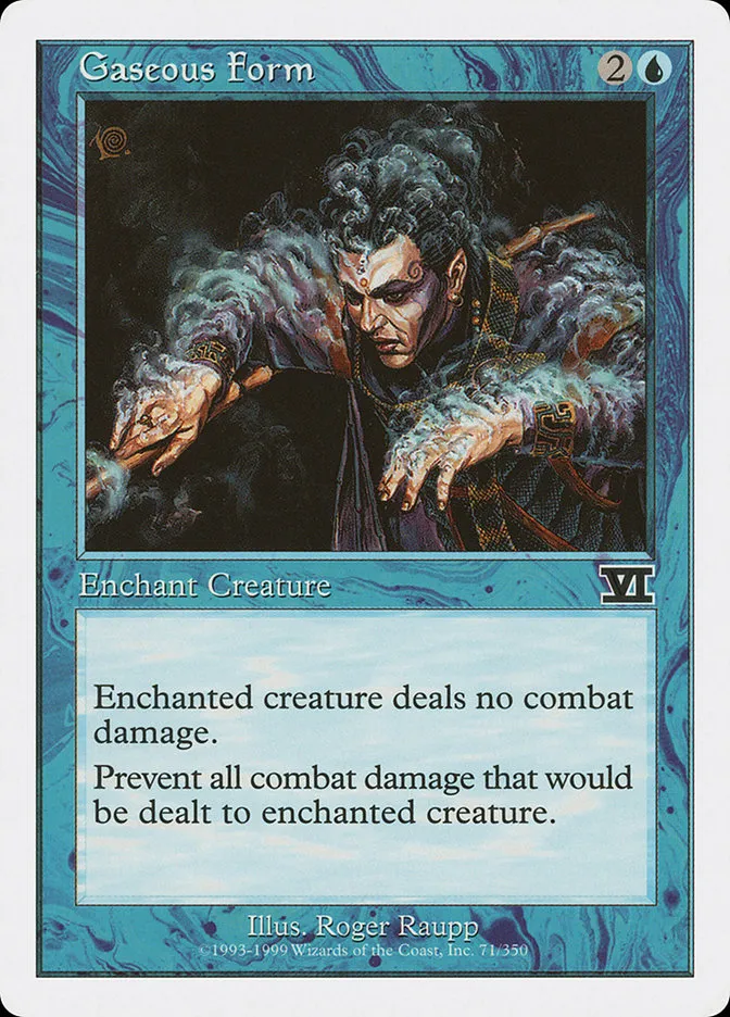 1999 Classic Sixth Edition Gaseous Form common #71 common card image