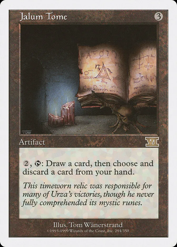 1999 Classic Sixth Edition Jalum Tome rare #294 rare card image