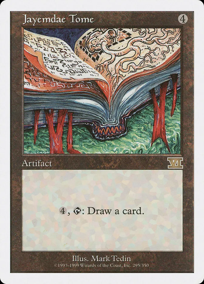 1999 Classic Sixth Edition Jayemdae Tome rare #295 rare card image