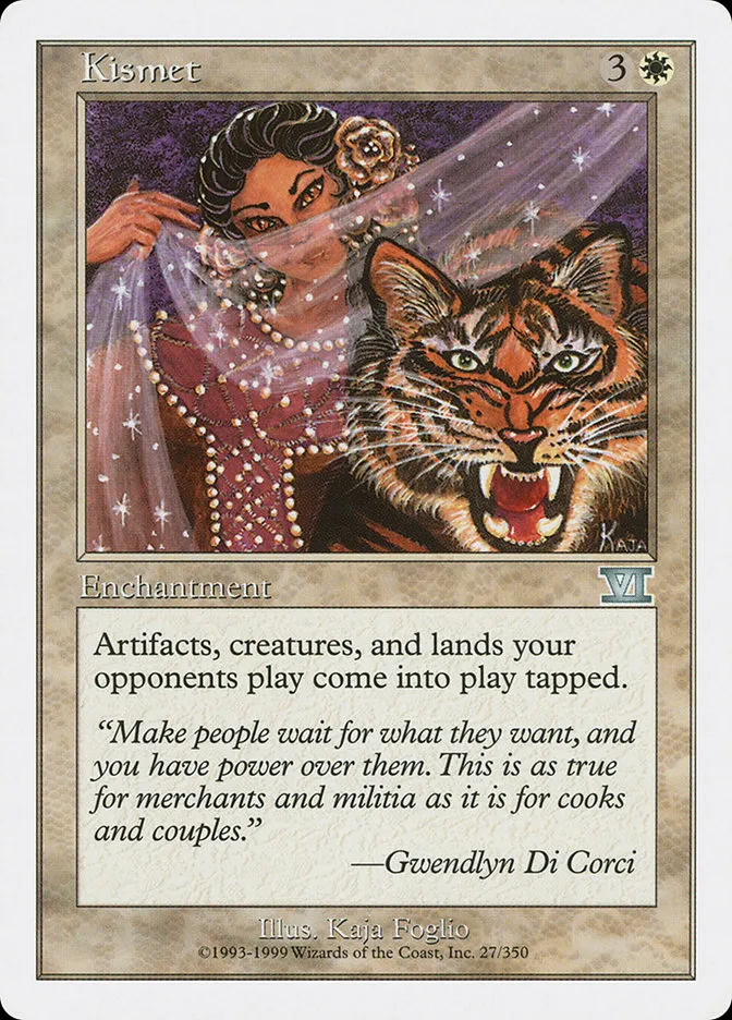 1999 Classic Sixth Edition Kismet uncommon #27 uncommon card image