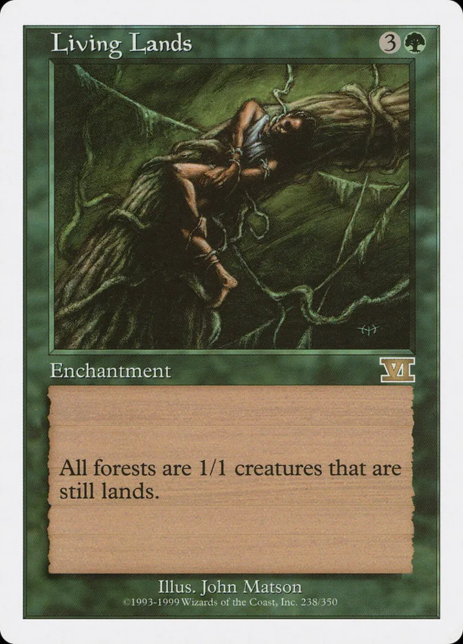 1999 Classic Sixth Edition Living Lands #238 rare card image