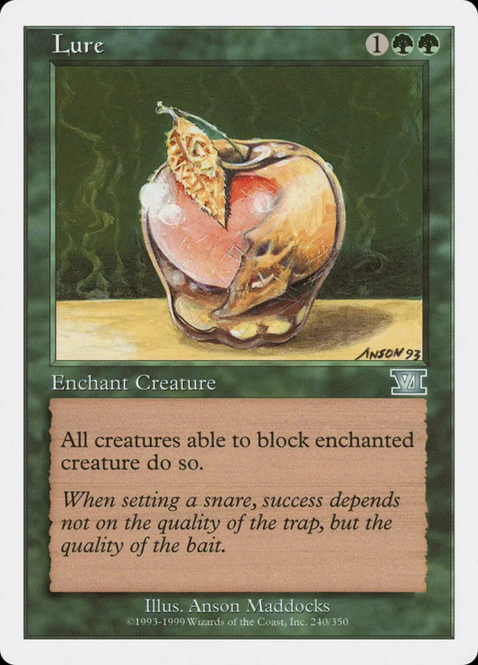 1999 Classic Sixth Edition Lure uncommon #240 uncommon card image