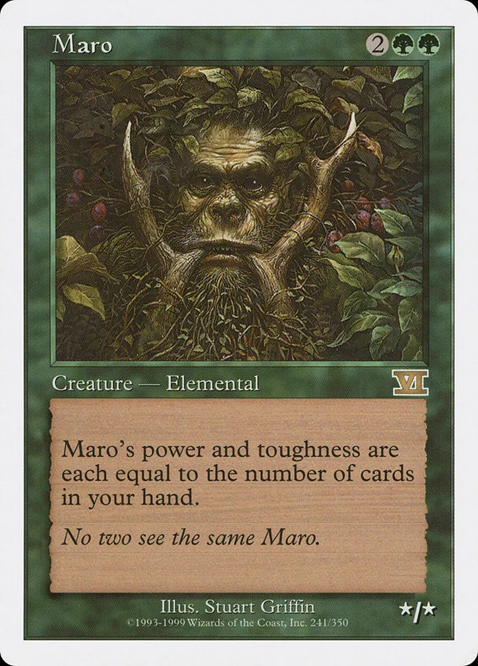 1999 Classic Sixth Edition Maro rare #241 rare card image