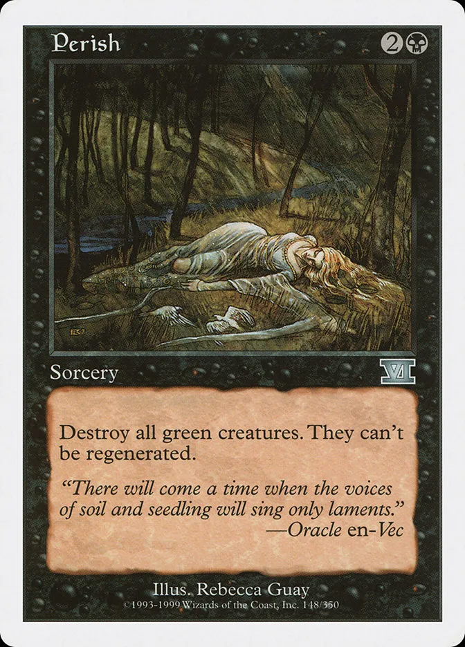 1999 Classic Sixth Edition Perish uncommon #148 uncommon card image