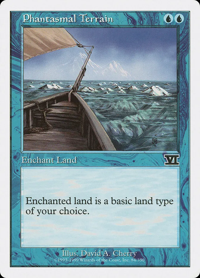 1999 Classic Sixth Edition Phantasmal Terrain common #84 common card image
