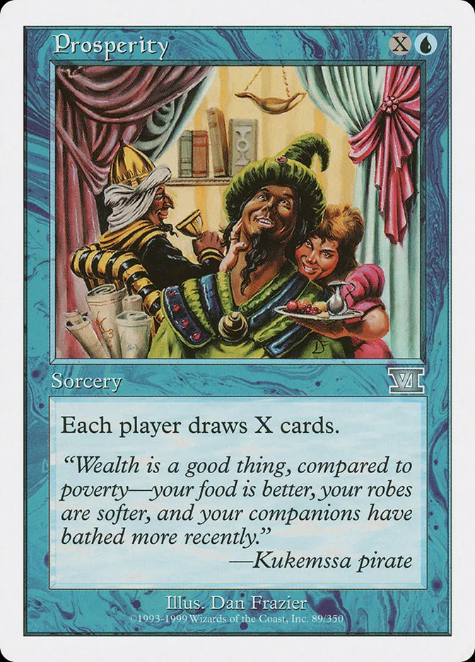 1999 Classic Sixth Edition Prosperity uncommon #89 uncommon card image