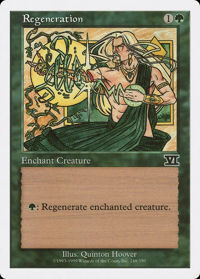 1999 Classic Sixth Edition Regeneration common #248 common card image