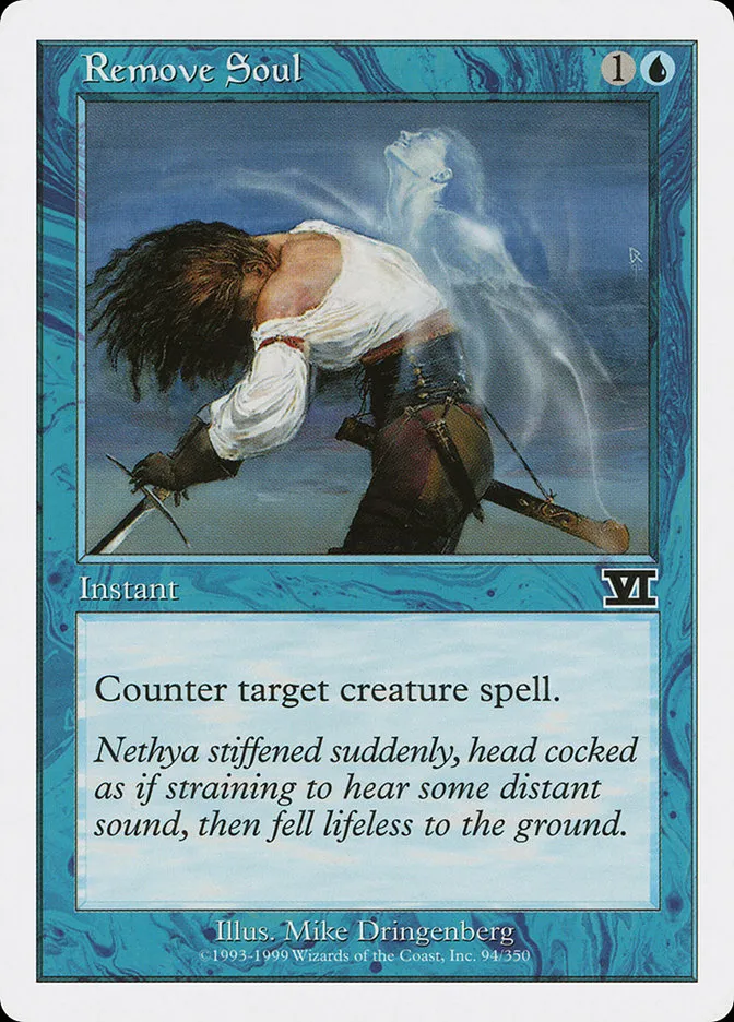 1999 Classic Sixth Edition Remove Soul common #94 common card image