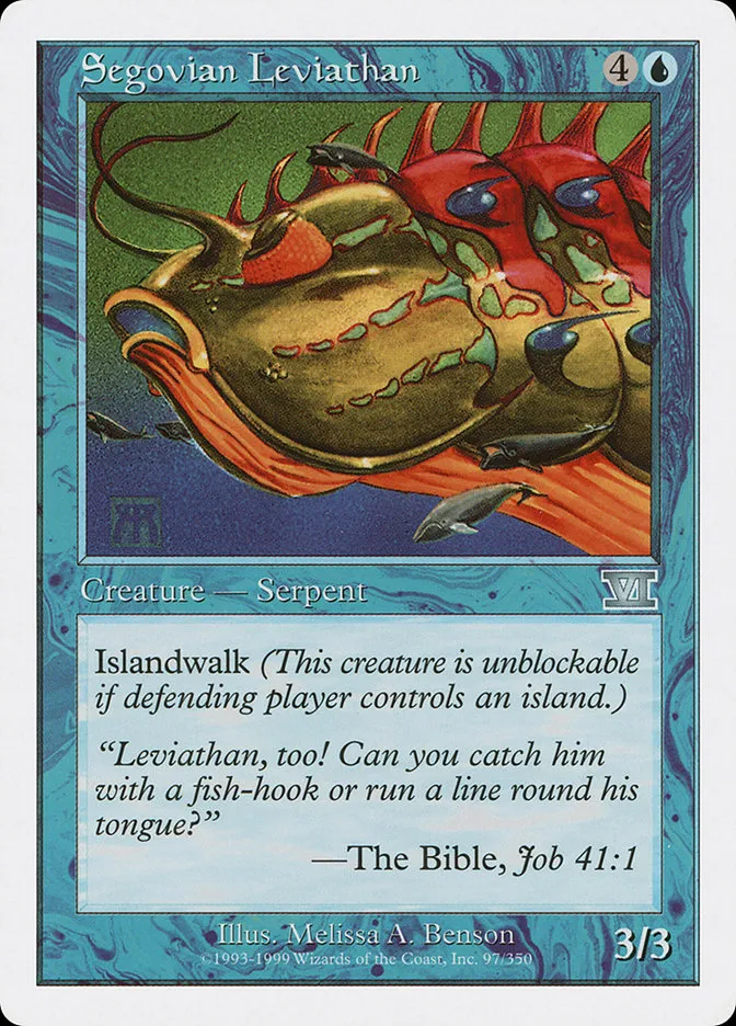 1999 Classic Sixth Edition Segovian Leviathan uncommon #97 uncommon card image